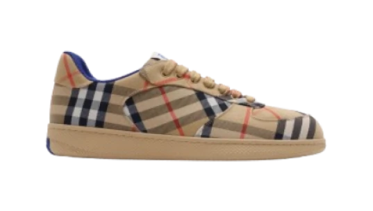 Check Terrace Sneakers - Sand