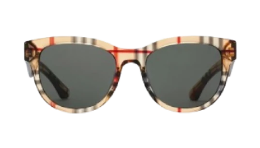 Check Round Sunglasses - Vintage Check