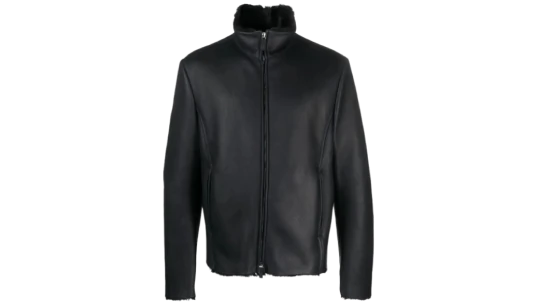 Textured Jacket - Navy Blue