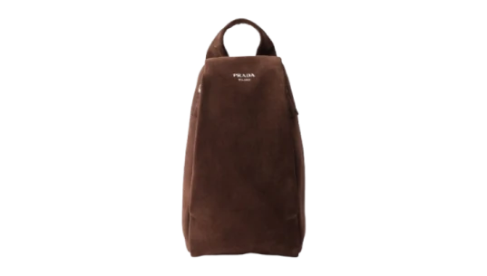 Suede Backpack - Coffee