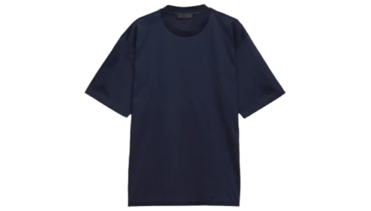 Cotton T-Shirt - Navy Blue