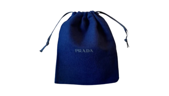 Prada Logo Dust Bag - Blue