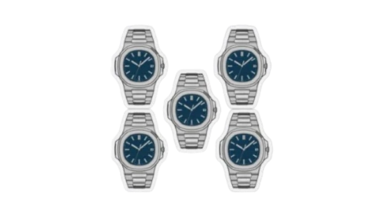 Patek 5 Watches Sticker