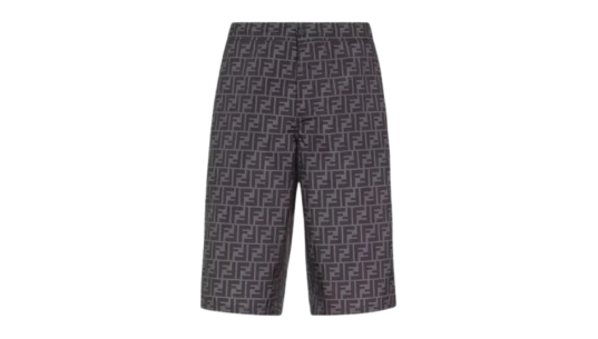 Nylon Bermudas Swimsuit - Black