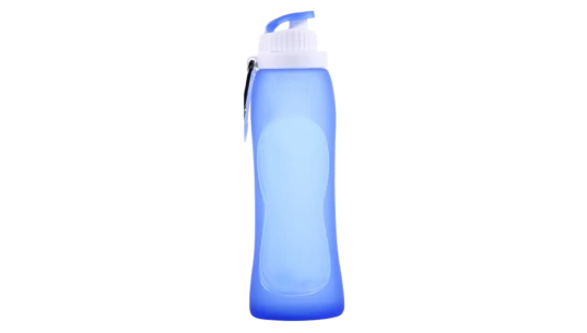 Collapsible Transparent Water Bottle 17oz