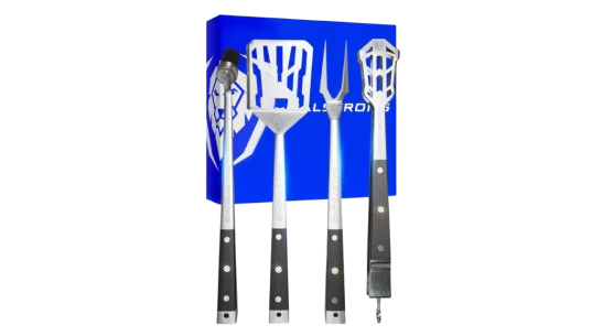 Professional BBQ Pitmaster Grill Set 4-Piece