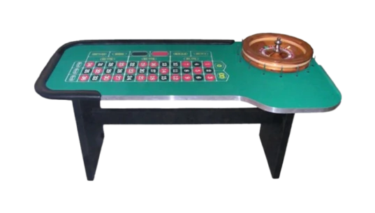 Standard Roulette Table - Oak Wood