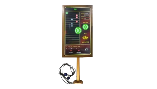 Semi-Auto Monitor Stand Roulette Wheels Table