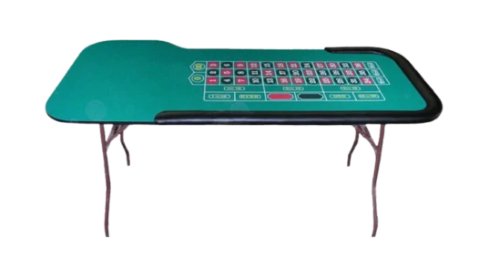 Deluxe Folding Roulette Table