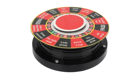 Prize Electric Roulette Wheel - Black