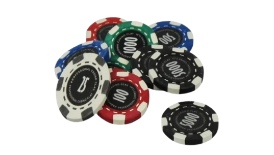 Roulette Chips - White