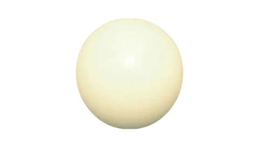 3/4" Roulette Ball - White
