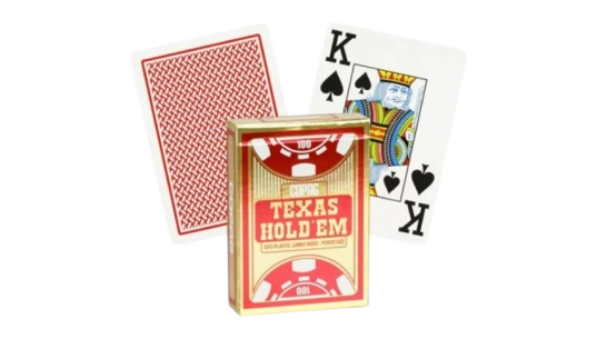 Copag Red Holdem Jumbo Index Playing Cards