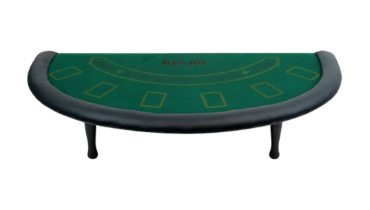 Blackjack Table Top with Legs