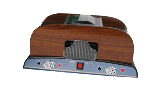 Deluxe Wooden Card Shuffler