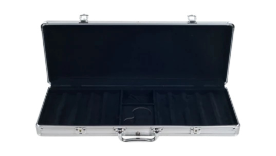 500 Capactiy Aluminum Poker Chip Case