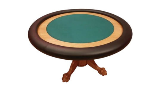 Deluxe Round Poker Table