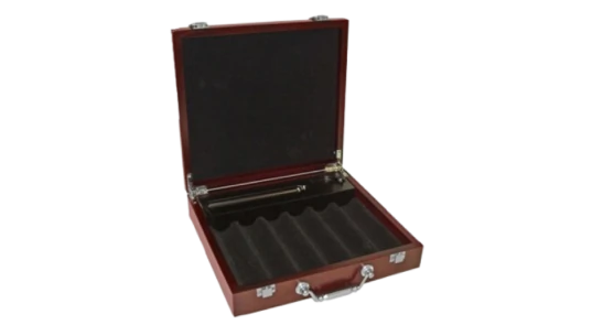 300 Poker Chip Case with Cigar Tray