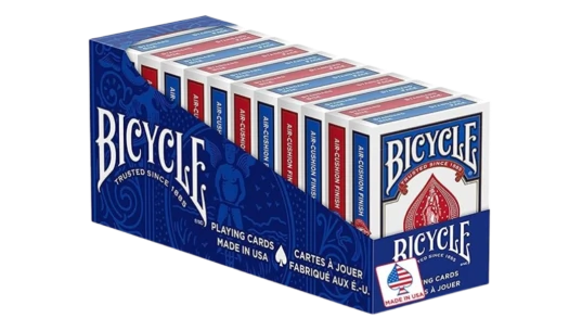 Standard Playing Cards, Poker Size, 12 Pack