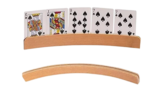 Wooden Card Holder - Light Wood