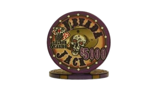 Nevada Jacks $5,000 Poker Chip