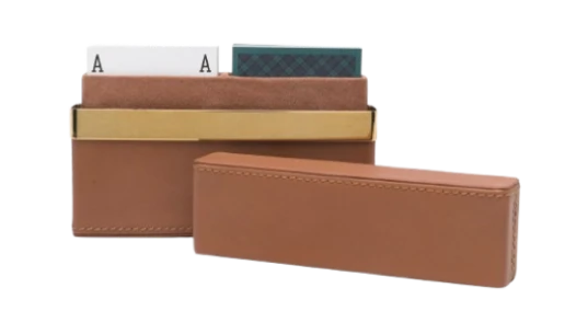 Westover Leather Playcard Set