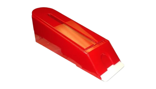 Baccarat Dealer Shoe - Solid Red