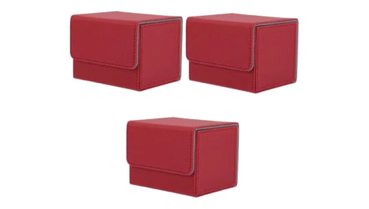 Card Storage Organizer Leather - 3 Pcs