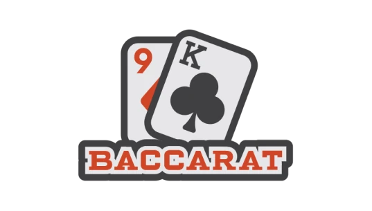 Two Cards Baccarat Sticker