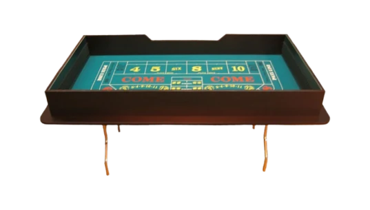 80 " Craps Table - Oak