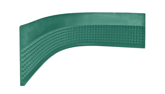 Craps Diamond Pyramid Bumper Rubber - Green