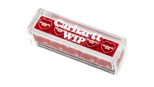 Heart Dice Set - Red