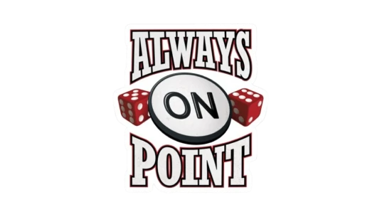 Craps Player Always On Point Sticker