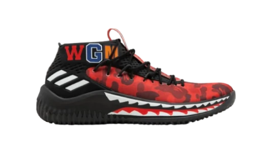 Dame4 Shark ABC Camo - Red 