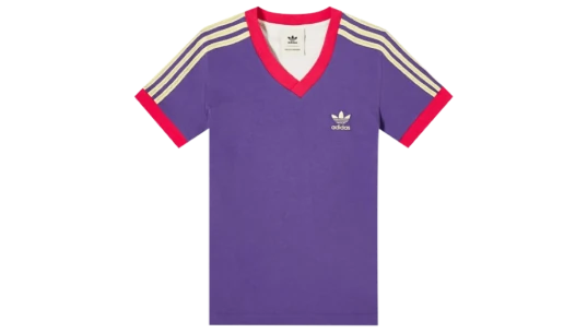 70s V-Neck Tee - Unity Purple