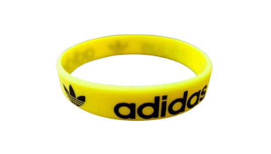 Silicone Wristband Bracelet – Yellow