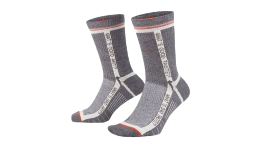 Socks - Grey/Orange