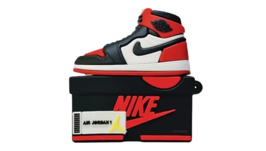 AirPods Nike Air Jordan Sneaker Cover - Red/Black