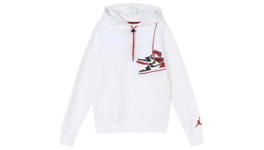 Jordan 1 Jumpman Holiday Hoodie - White
