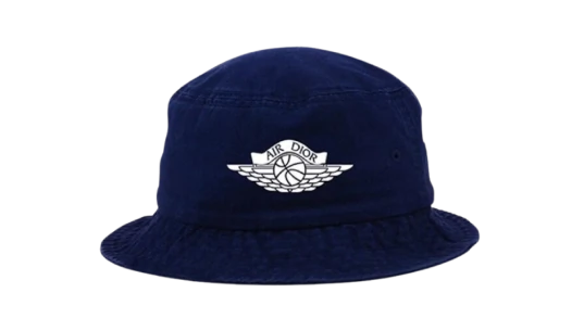 Wings Bucket Hat - Navy