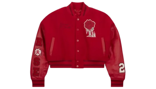 Jordan Varsity Jacket - Gym Red/Sail/Team Red