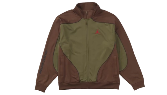 Jordan Tricot Track Jacket - Olive