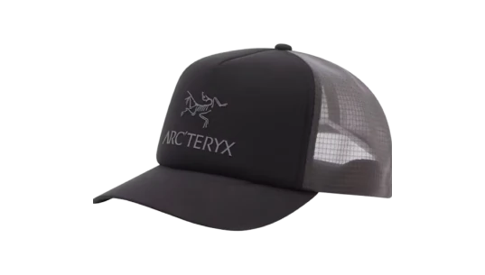 Bird Word Trucker Cap - Black Graphite