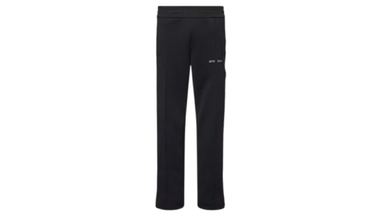 Regular Fit Woven Jogging Bottoms - Black