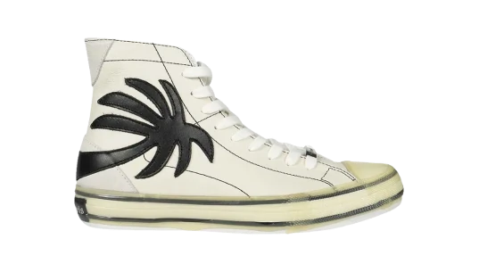 Vulcanized High Palm Tree - White