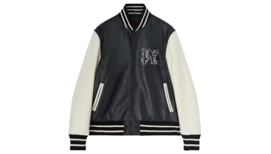 PA Monogram Classic Varsity Jacket - Black