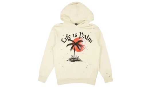 GD Sunset Palm Hoody - Off White