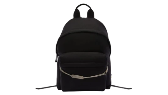 Logo Plate Backpack - Black