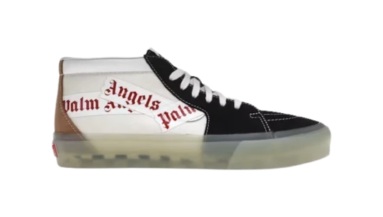 Vault Sk8 Mid LX - Black/White/Beige