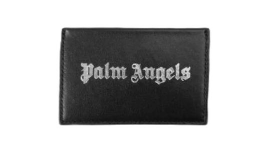 Palm Angels Leather Patch - Black/White